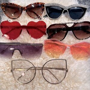 👓 7PC Sunglasses & Frames Bundle!😎